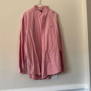 Ralph Lauren Pink Button Down Shirt